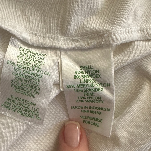 Lilly Pulitzer White Tank Top and Skirt Set - Picture 9 of 13